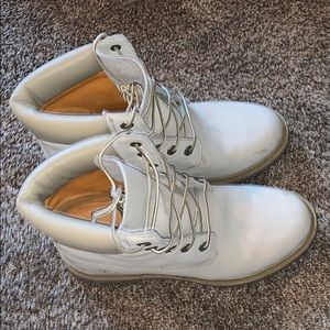 Off white Timberlands